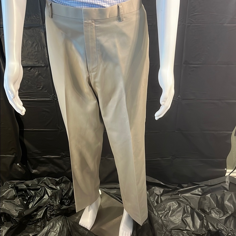 Banana Republic Tan Non-Iron Slim Fit Chinos 38x32